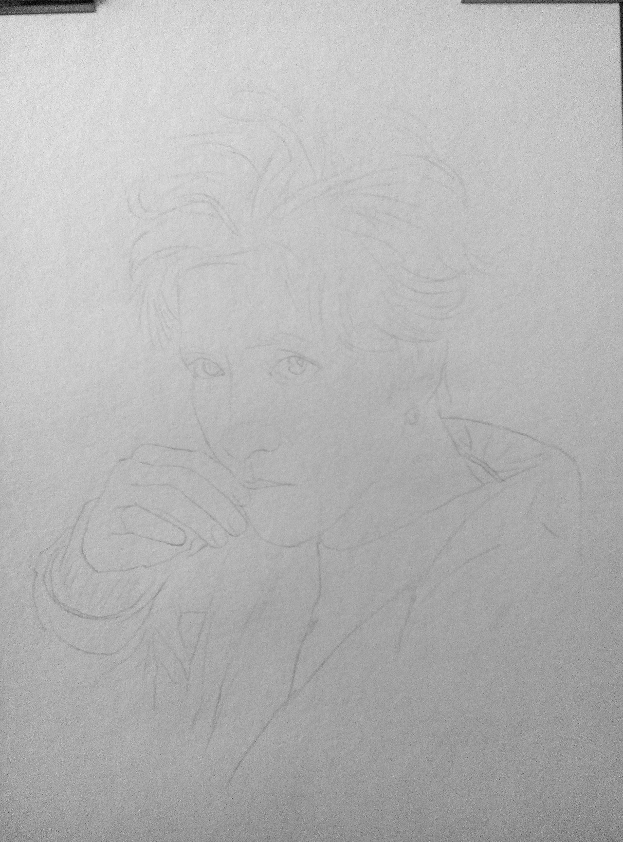 手绘薛之谦彩铅肖像（图ZNTUxMjg4NzY=） - 绘画 - 站酷设计师曙光的画原创素材 - 站酷ZCOOL