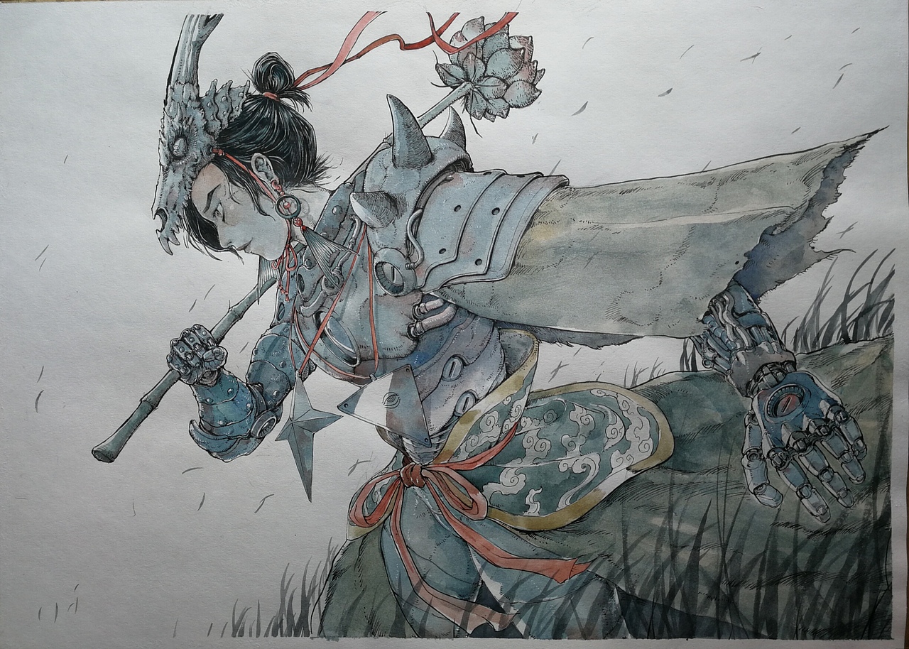 Determination 決心 2017-006（图ZODg2NzI0NjQ=） - 艺术插画 - 站酷设计师我的药呢原创素材 - 站酷ZCOOL