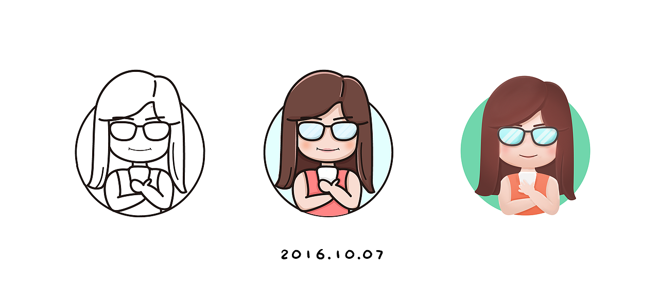 2016年 人物头像/漫画
