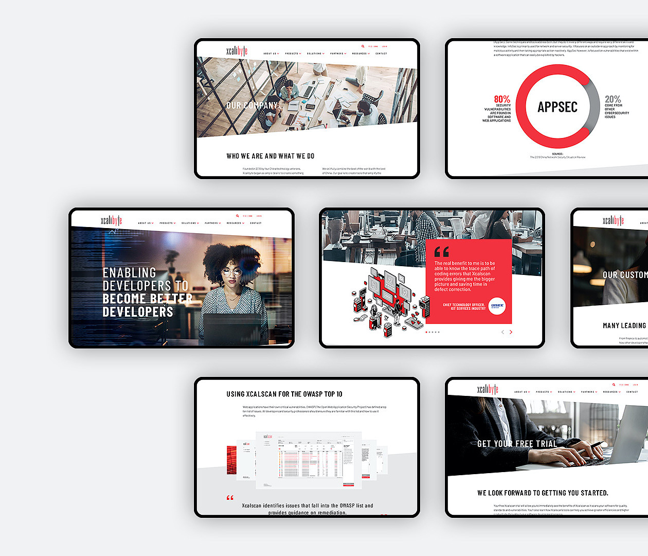 鉴释 Xcalibyte Website（图ZMjY0NDIyNzk2） - 企业官网 - 站酷设计师FlowAsia中国原创素材 - 站酷ZCOOL