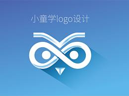 小童学儿童眼镜logo设计
