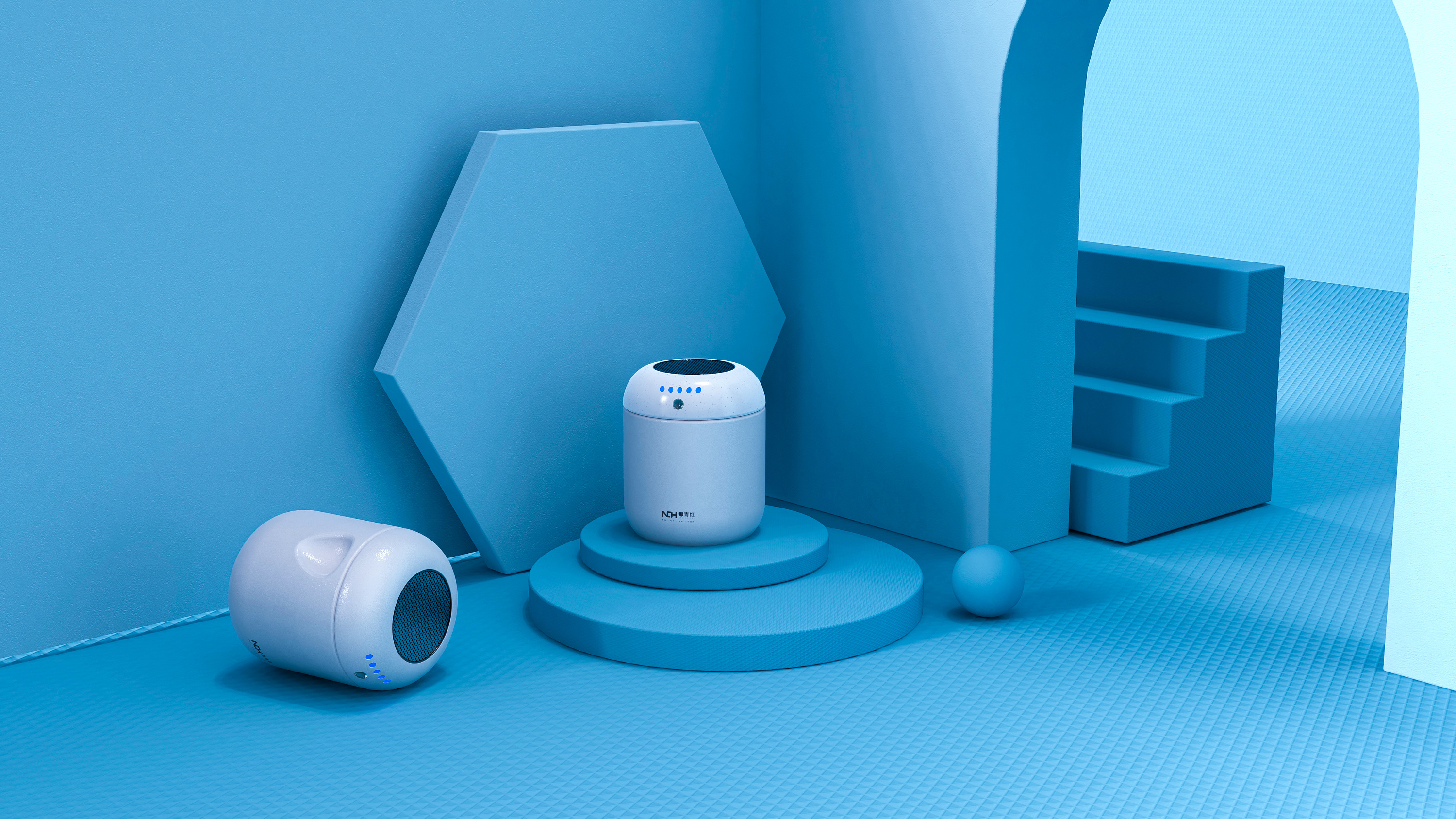 2020年后网课班学员犀牛建模keyshot渲染作品2!