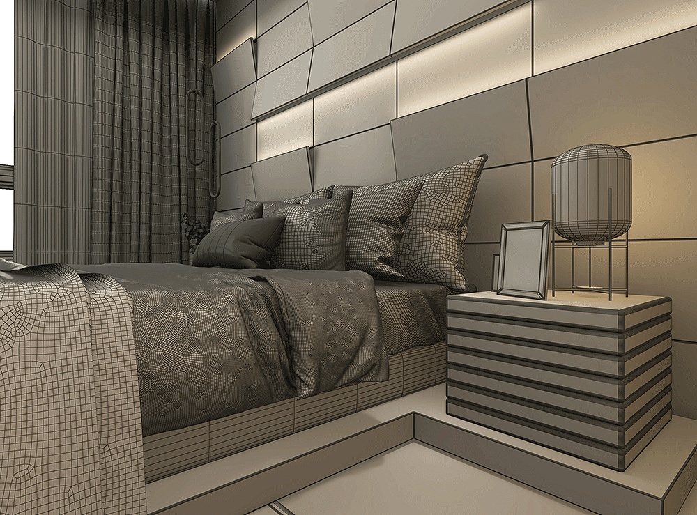 简约客餐厅 现代卧室 混搭客餐厅