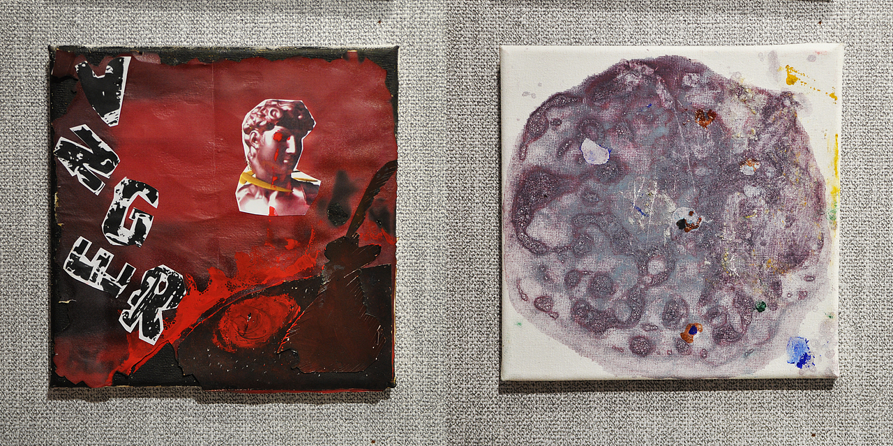 综合材料构成实验（图ZMjQyMDUzODI4） - 其他平面 - 站酷设计师安商贸视觉传达原创素材 - 站酷ZCOOL