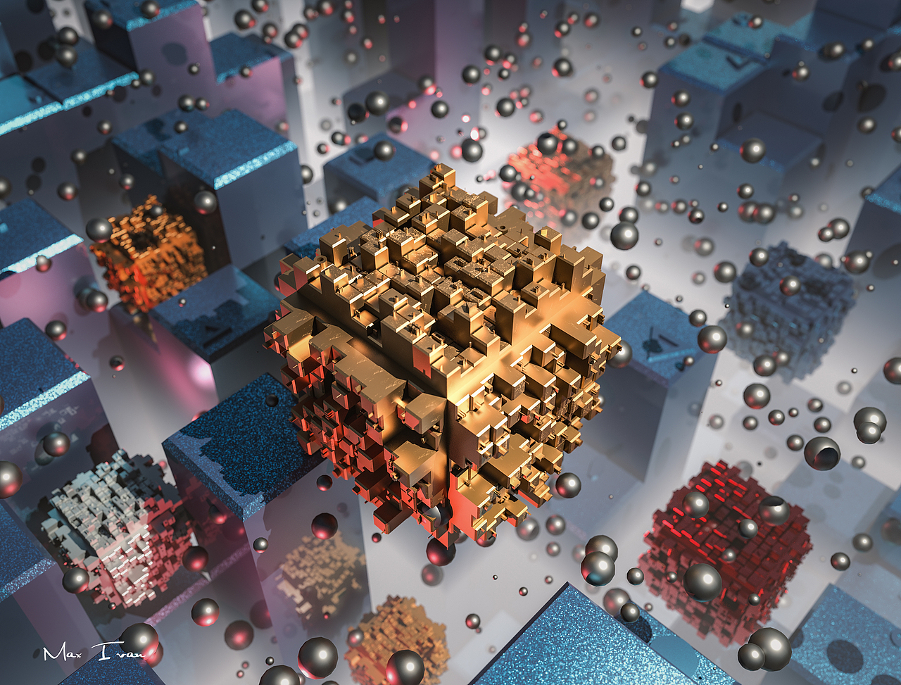 C4D Dailyrender.（图ZODYxMDgzNTI=） - 场景 - 站酷设计师Max_ivan原创素材 - 站酷ZCOOL