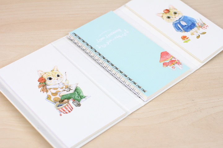 手绘萌宠插画 —— 《萌猫爱学习》文创手帐设计（图ZMjY4ODYzMzU2） - 商业插画 - 站酷设计师画漫画既蚊仔原创素材 - 站酷ZCOOL