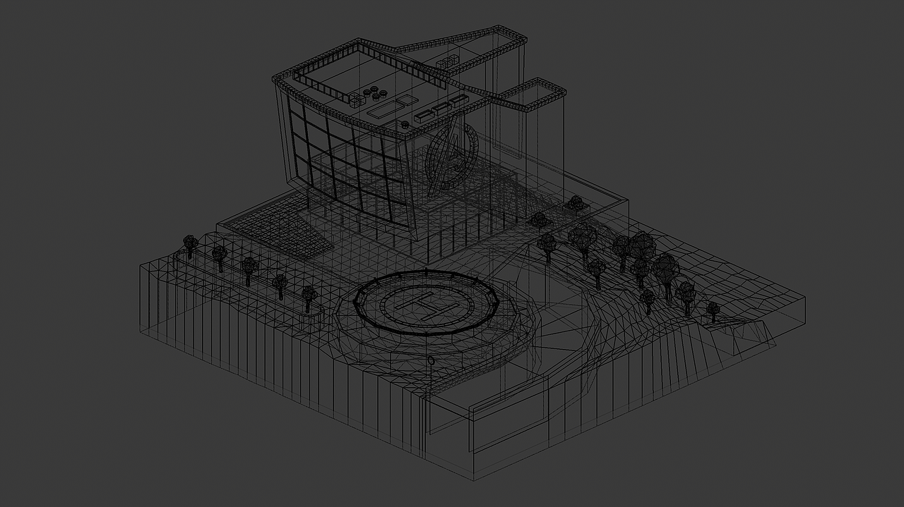 Blender练习: Lowpoly Avengers