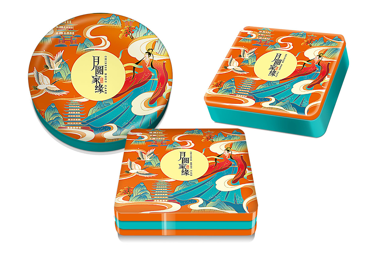 月饼盒（图ZMjA1Mzg1OTky） - 包装 - 站酷设计师Daisy9072原创素材 - 站酷ZCOOL