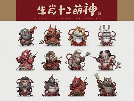 超萌守护神！【生肖十二萌神】登场！MPx明子国潮手办