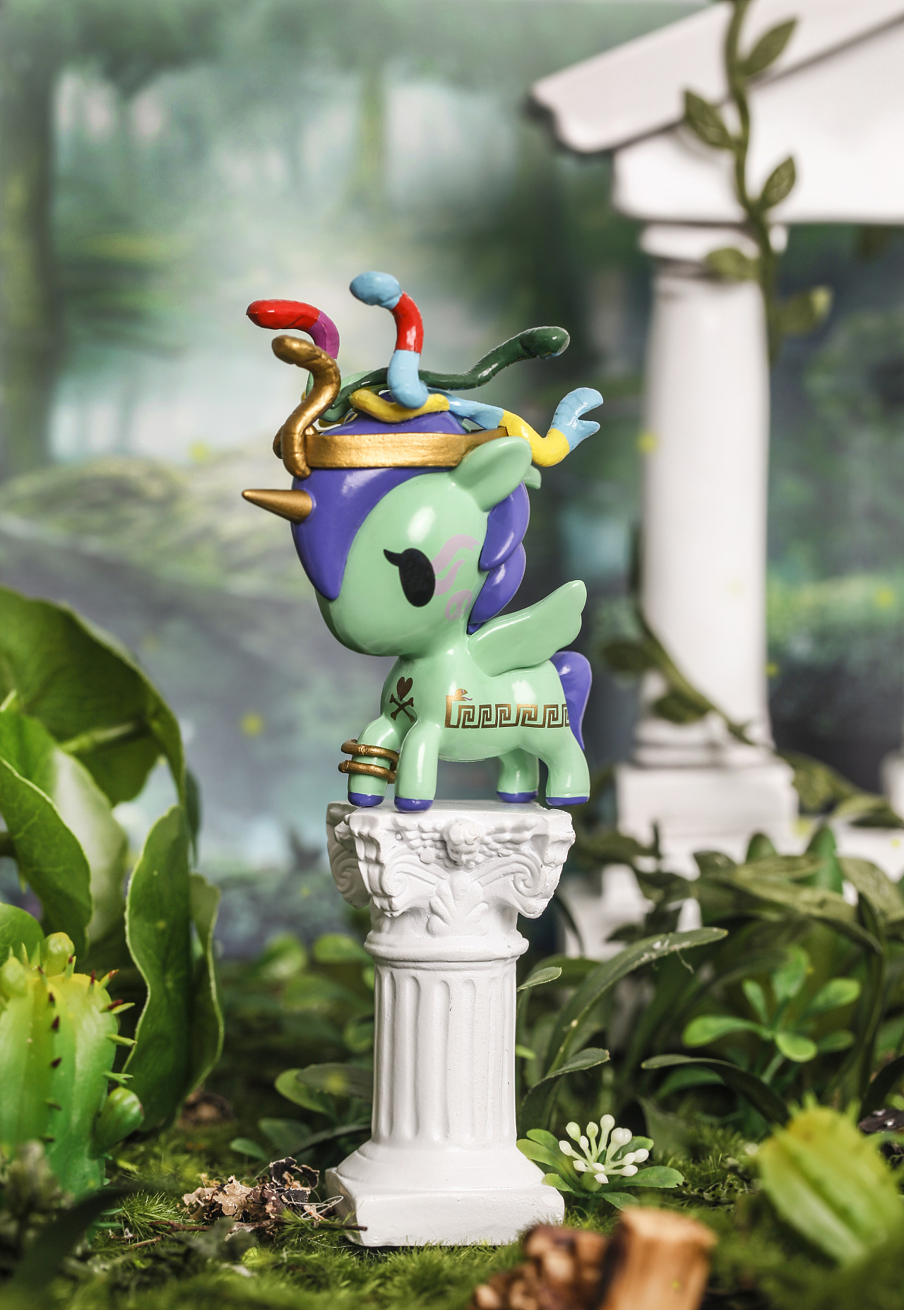 独角兽家族第八代盲盒摄影