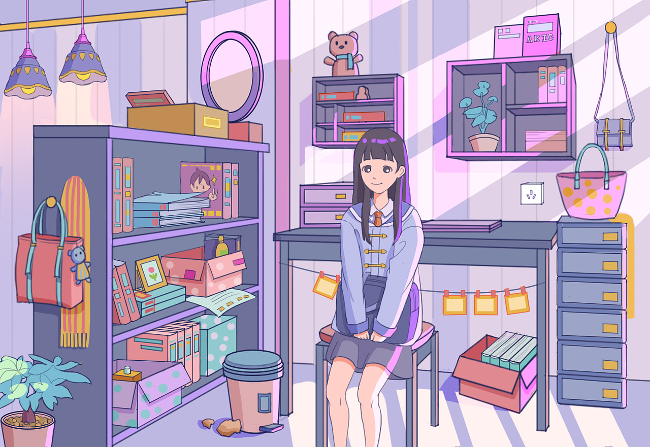 场景插画（图ZMTYzNTgyMjQ4） - 创作习作 - 站酷设计师李湘湘XX原创素材 - 站酷ZCOOL
