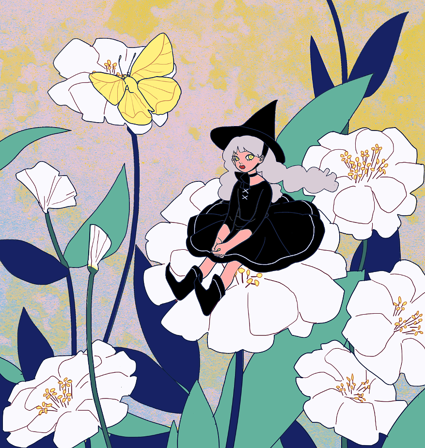 Flora（图ZMTUzNTA2MTY0） - 商业插画 - 站酷设计师哇靠靠原创素材 - 站酷ZCOOL