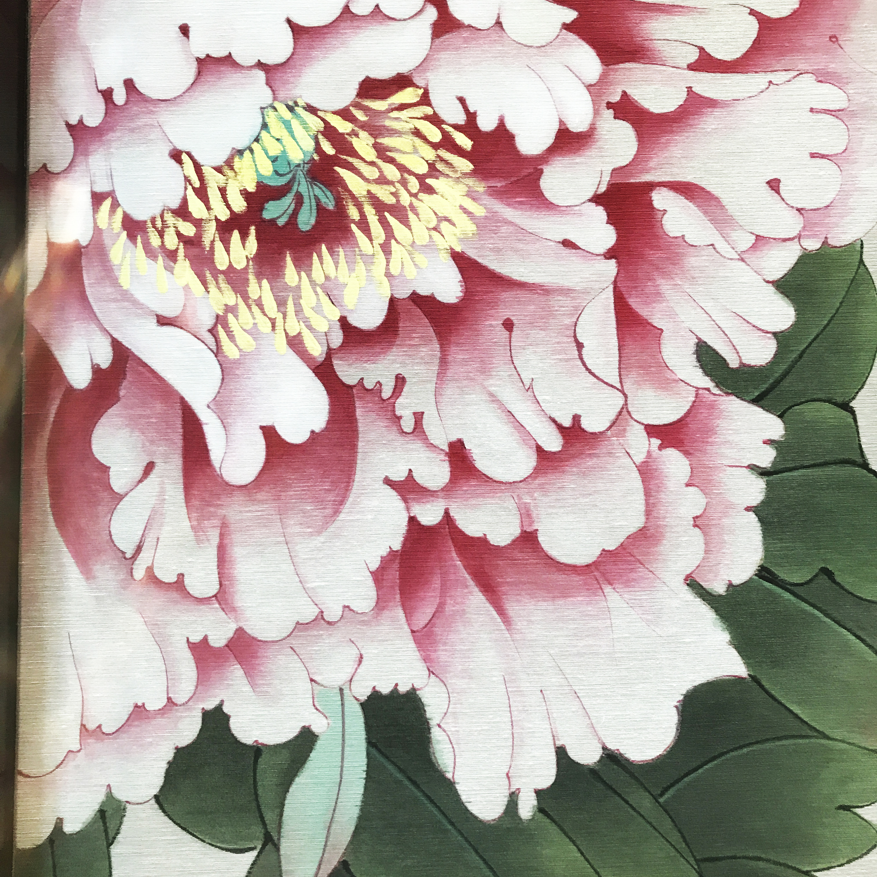 《牡丹花》 第三篇 元田壁画 |其他|墙绘/立体画|元田艺术 - 原创作品