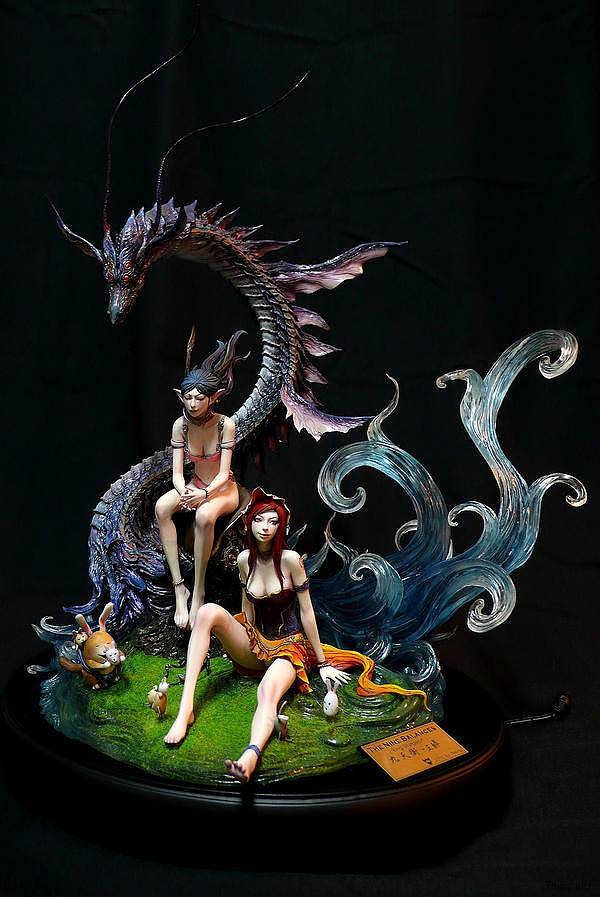 台湾原型师PKking《九天衡》系列作品——鲟龙(王鲟)