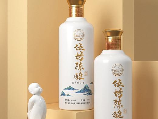 白酒 水酒 包装 · 伍坊陈酿 包装设计