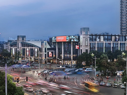 bsd壹晟空间设计——崇盛晶珠广场设计施工一体化服务