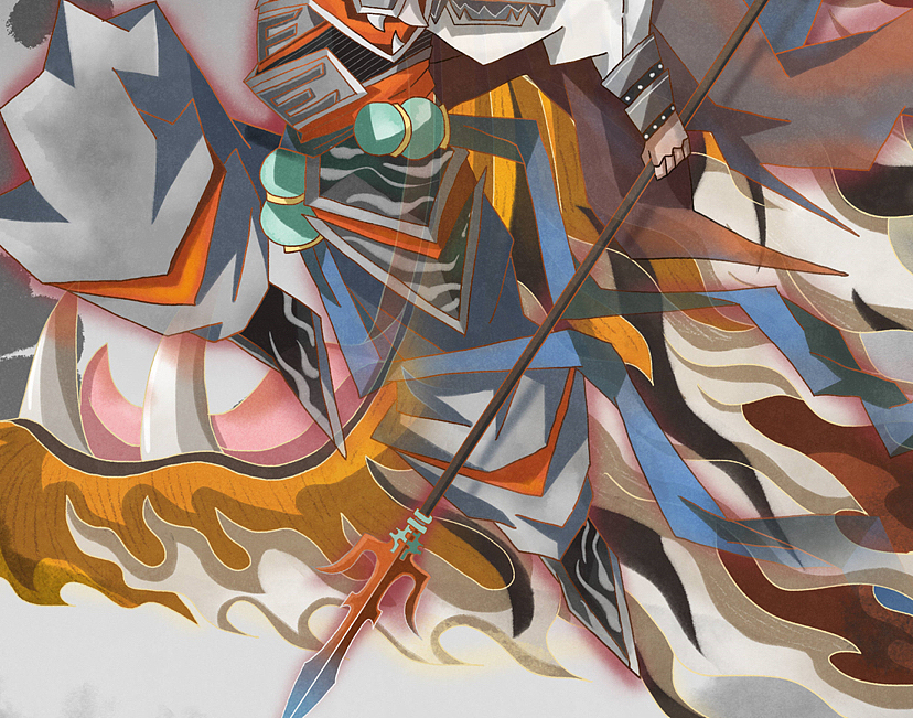 一百单八星-中箭虎-丁得孙