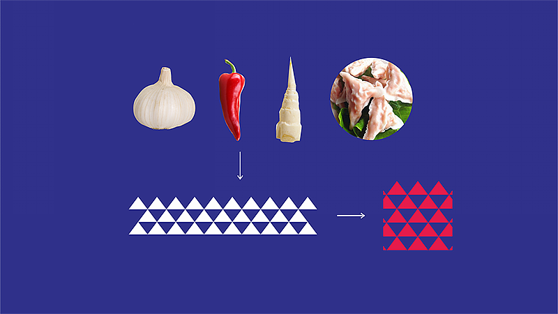 餐饮品牌VI设计-好食冒 餐饮IP设计