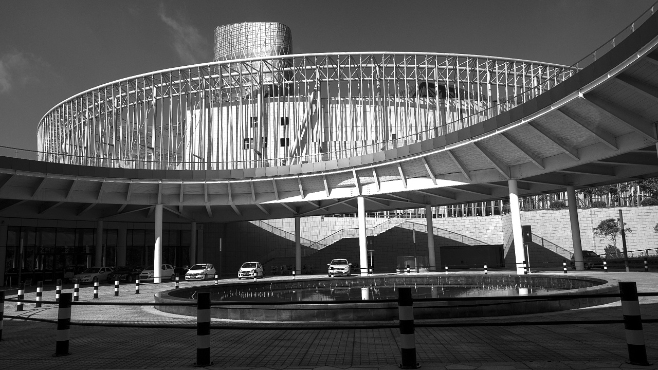 枣庄市民活动中心|摄影|风光摄影|胡宪伟 - 原创作品 - 站酷 (zcool)