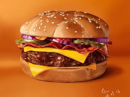 手绘美食（个人主页-ZMzAyNjExMjA=） - 创作习作 - 站酷设计师Aod逐梦前行原创素材 - 站酷ZCOOL