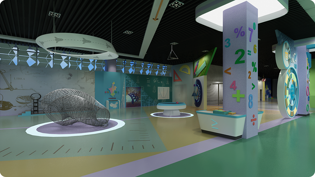 科技馆数学天地|空间|展陈设计|milk小强 - 原创作品 - 站酷 (zcool)