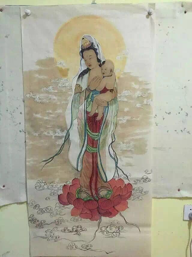 送子观音作品