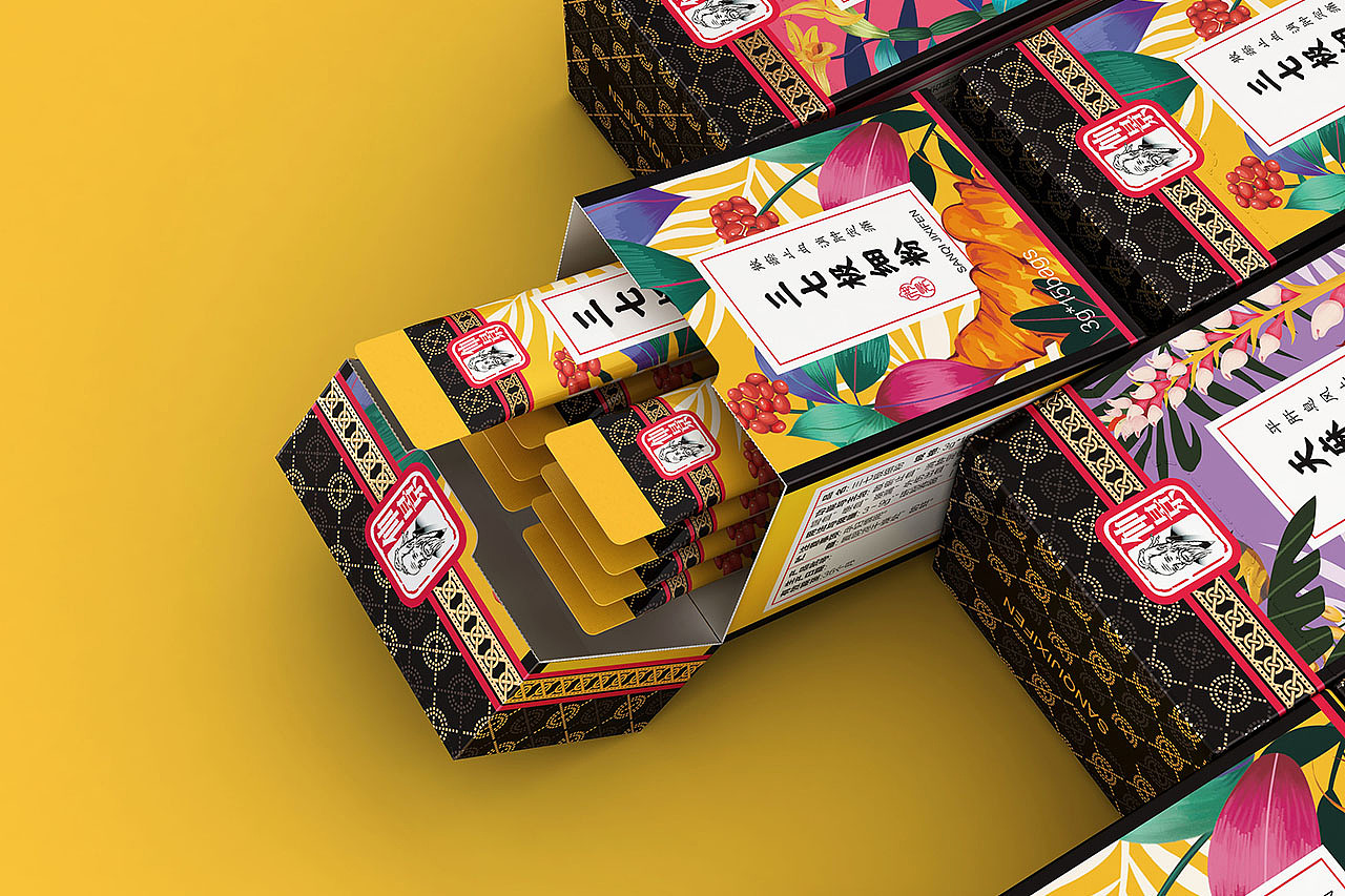 仲景口服粉×李华清 | 古法新方 自然之窗（图ZMjkyNzE3NTgw） - 包装 - 站酷设计师李华清_设计原创素材 - 站酷ZCOOL