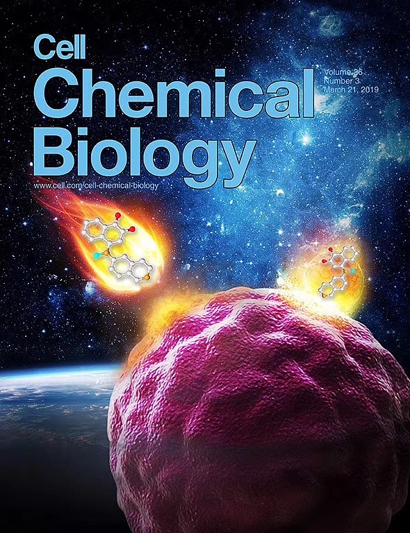 SCI学术期刊杂志封面设计/科研绘图/ Cell Chem. Bio.