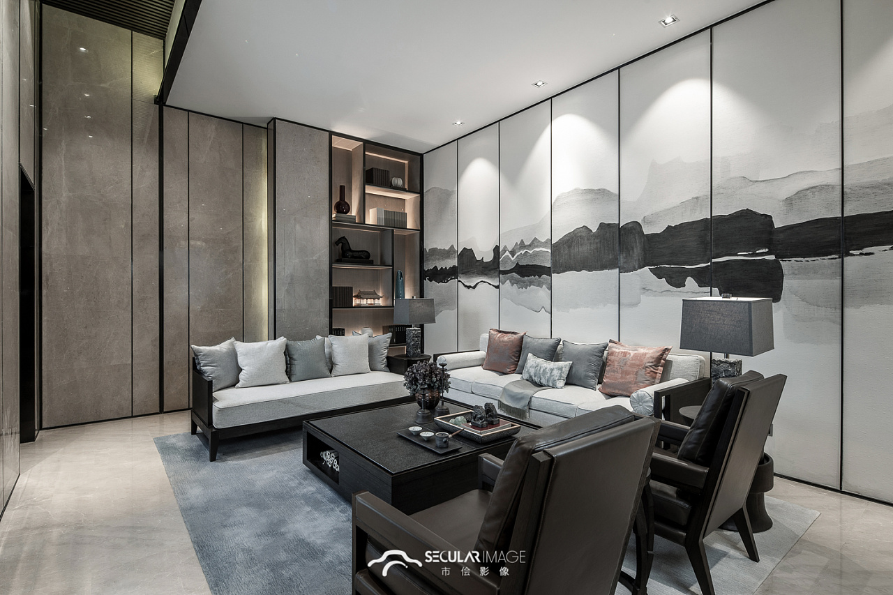 融创·揽月府夜景 样板间(西安)