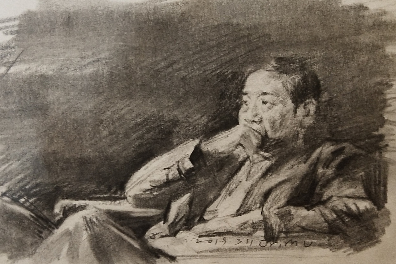 有时候画画是痛苦的