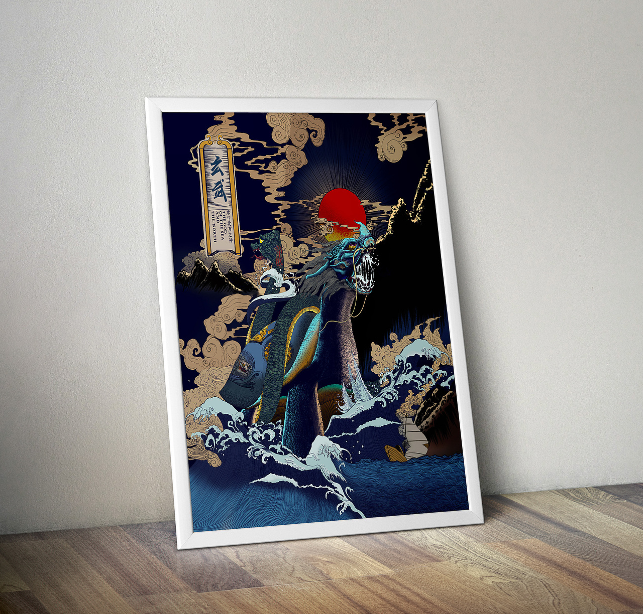 四大神兽——玄武（图ZMTM3MDgxOTU2） - 创作习作 - 站酷设计师程回原创素材 - 站酷ZCOOL