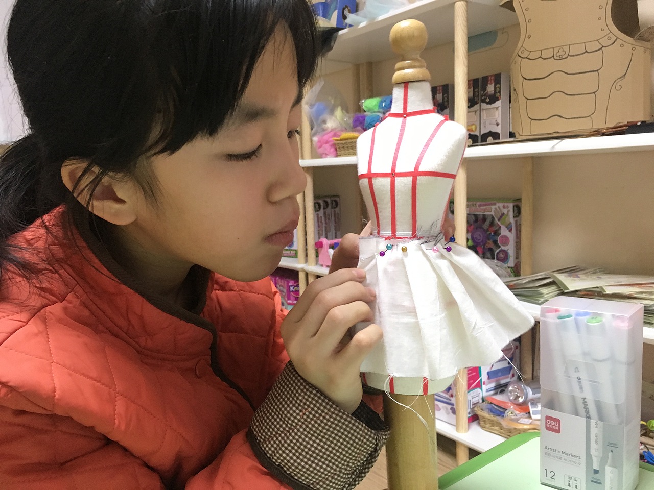 儿童设计类教学-服装设计-大裙摆复古长裙（图ZMTUwODI2MDUy） - 其他手工艺 - 站酷设计师boximeina原创素材 - 站酷ZCOOL