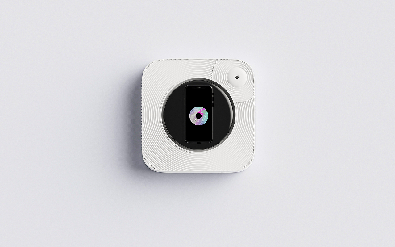 《涟漪唱片机》（图ZMjU5MjI4MTMy） - 生活用品 - 站酷设计师梨膏Ligo原创素材 - 站酷ZCOOL