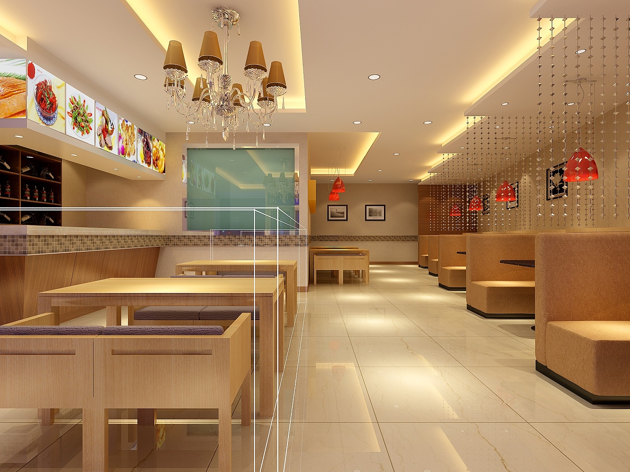快餐厅设计装修案例|空间|室内设计|酒店民宿设计 - 原创作品 - 站酷 (ZCOOL)