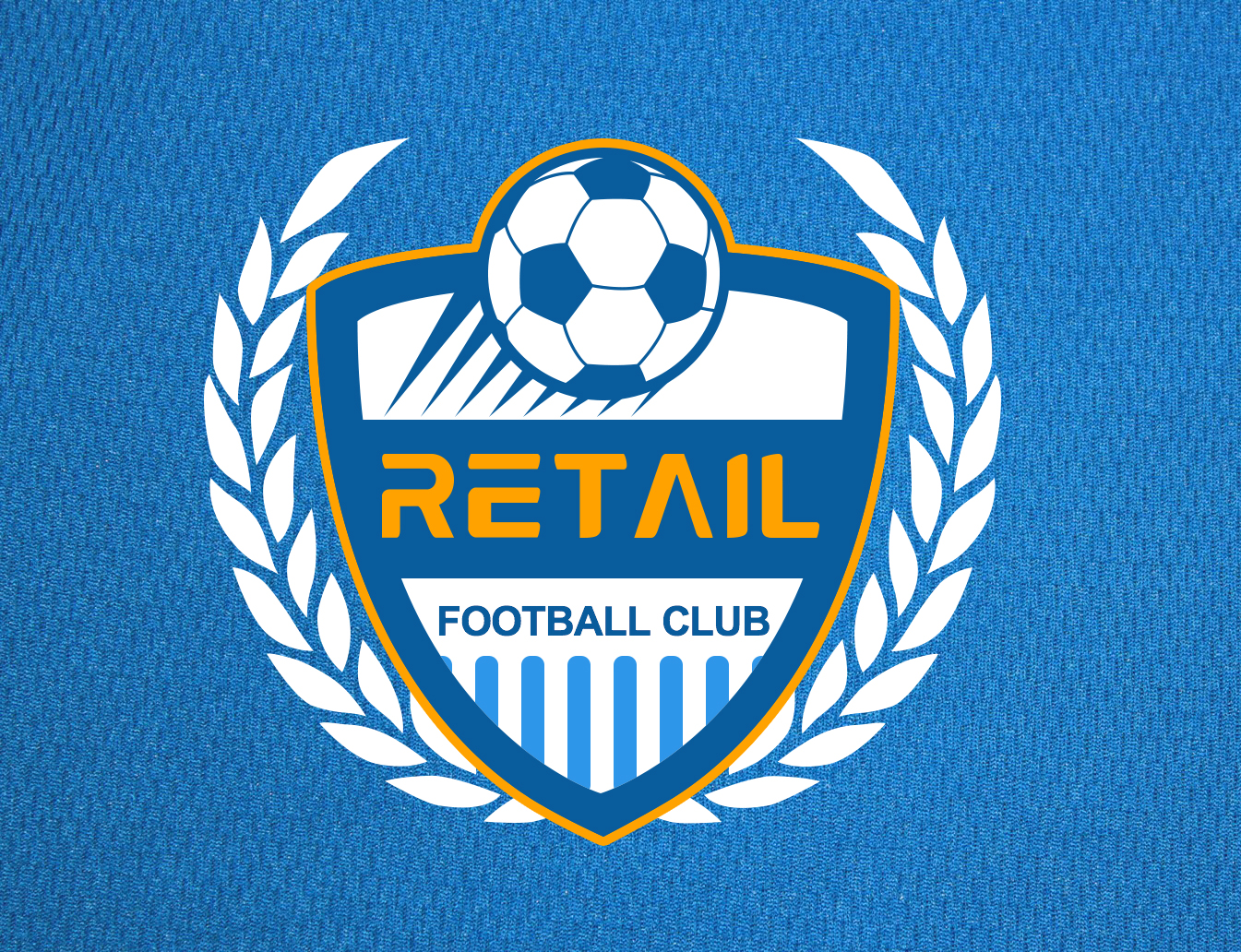 瑞泰尔公司的足球队队徽纯属娱乐不过也是我目前最满意的logo