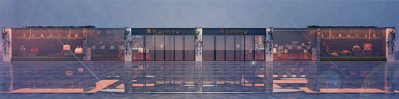 鞋包专卖店（图ZMTU2NTQ2Nzgw） - 家装设计 - 站酷设计师猫念鱼原创素材 - 站酷ZCOOL