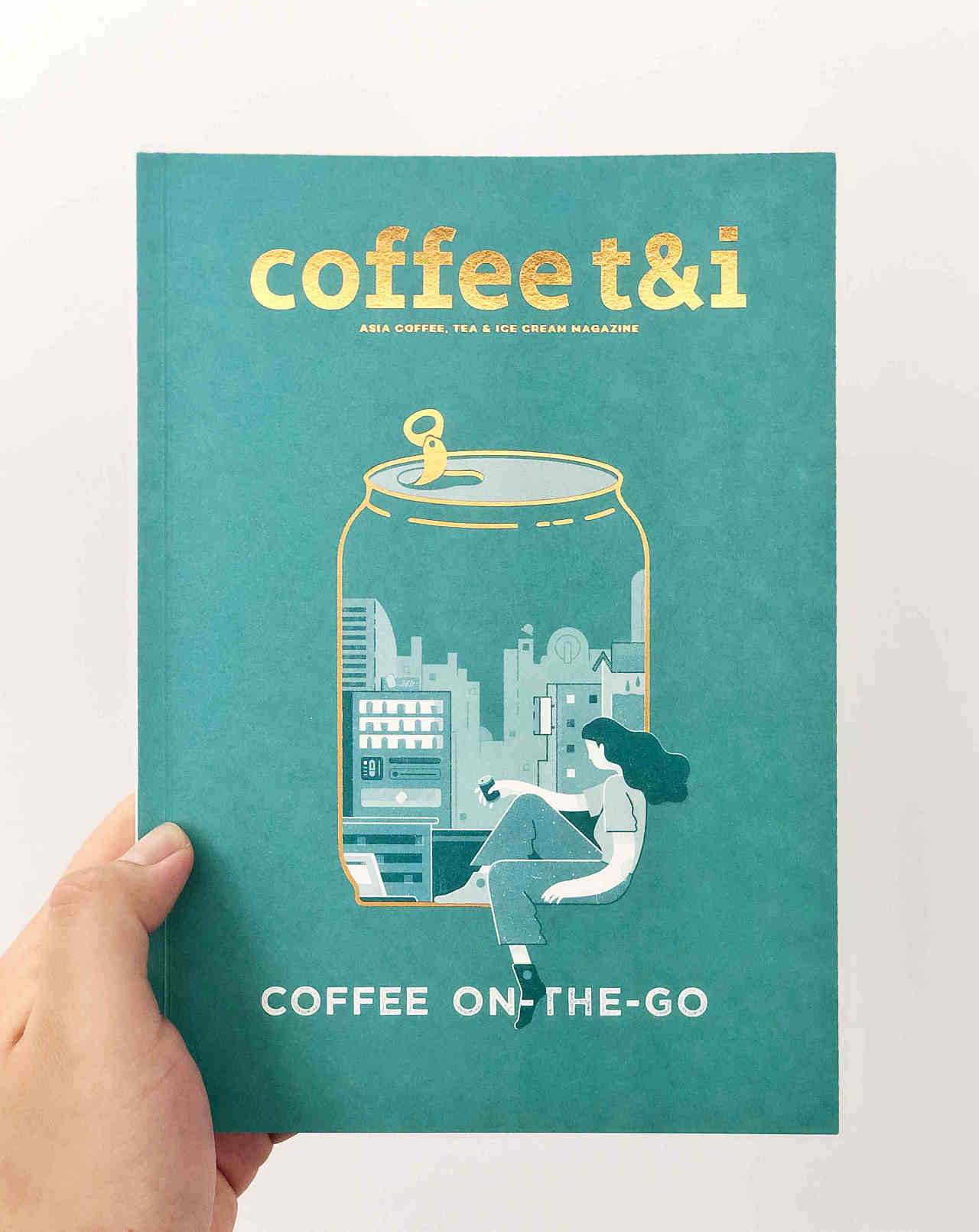 给咖啡杂志 coffee t&i 画的第69期封面.