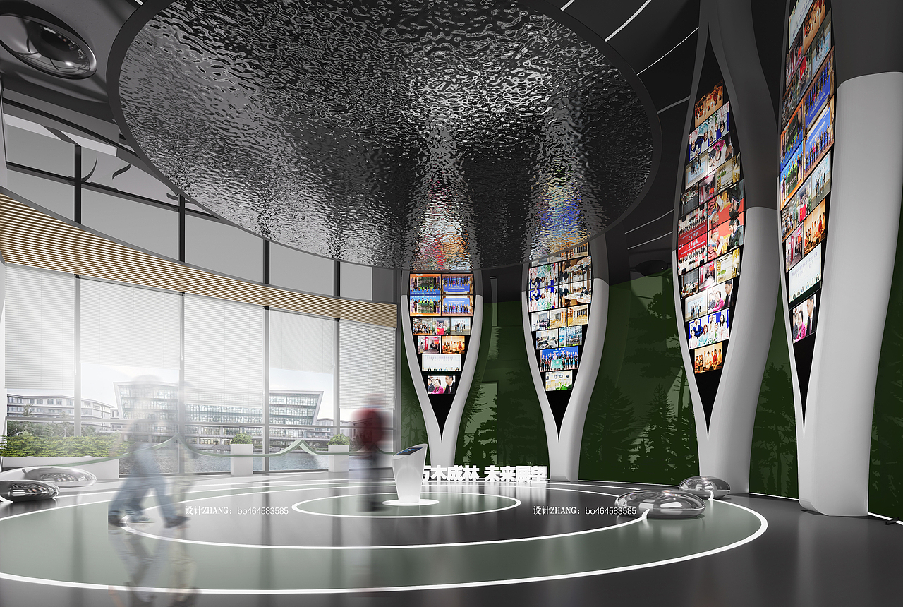 校史馆原创设计——十年树木百年树人（图ZMzY4NjAzNTEy） - 展陈设计 - 站酷设计师展示设计zhang原创素材 - 站酷ZCOOL