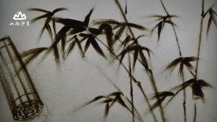 沙畫--讀書（圖ZNDMzMzM2NDQ=） - 繪畫 - 站酷設計師阿夏原創(chuàng)素材 - 站酷ZCOOL