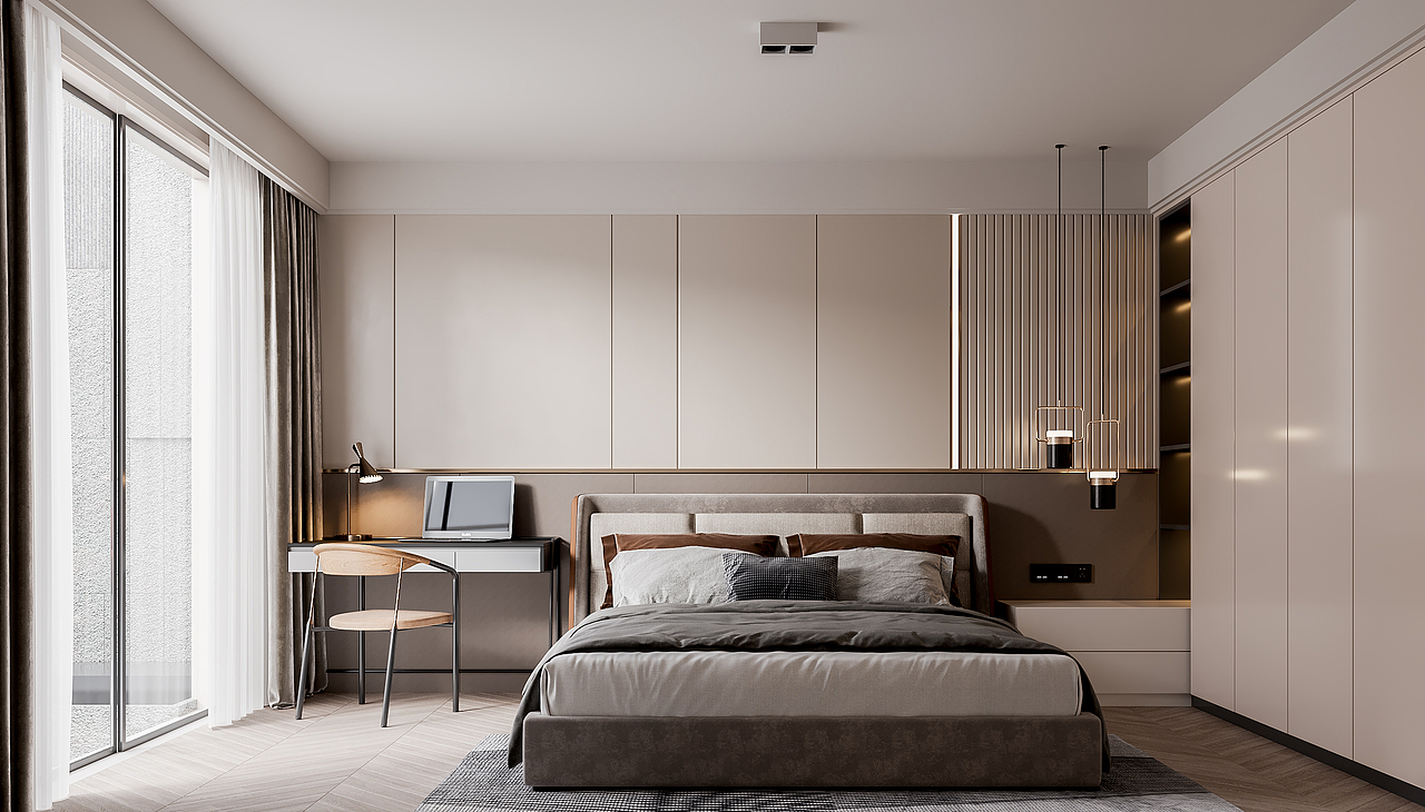 舒服的大平层效果图来了