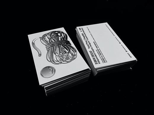 金属粉丝 名片设计