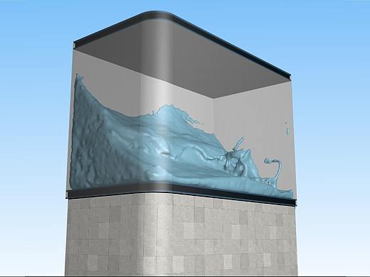 裸眼3d视频直角屏、弧形屏制作方法测试