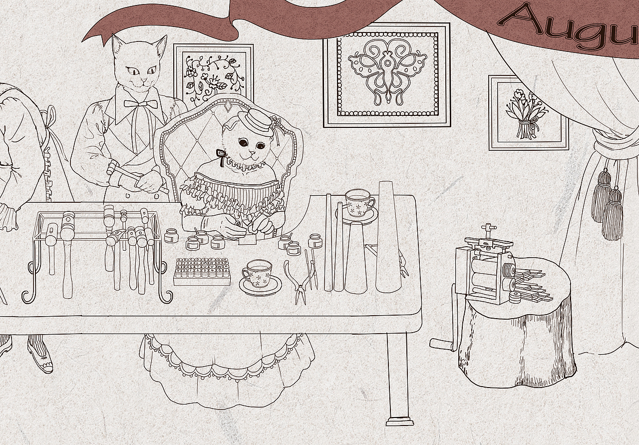 【全爱工匠】Augusmith 插画|橱窗|包装|品牌设计