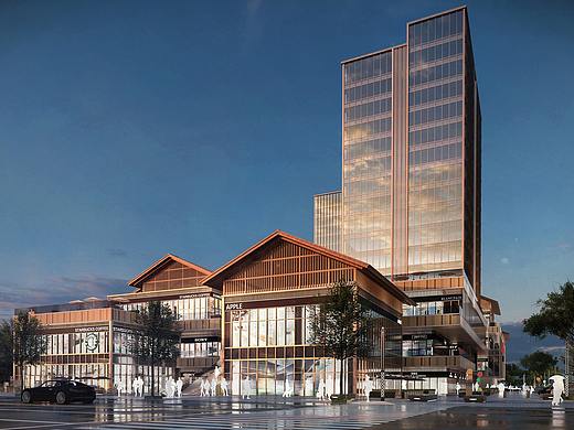 2019宁波某商场方案表现