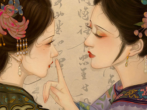 山月事，水风花