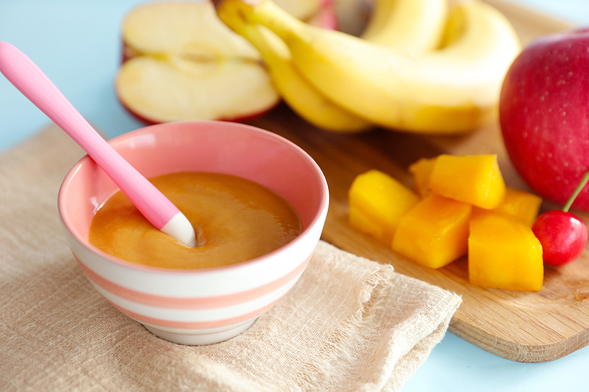 果泥更助于吸收一整天的营养