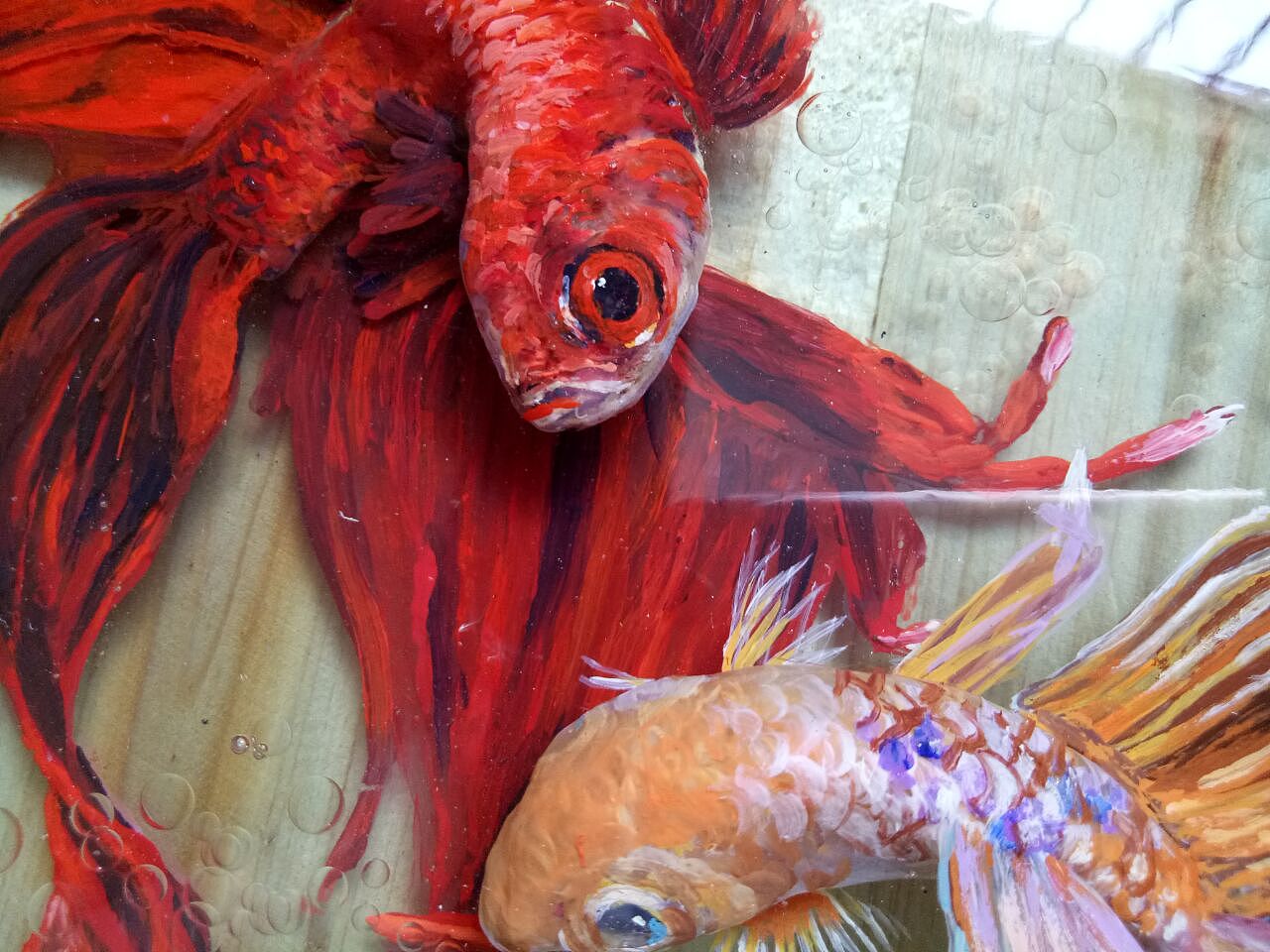 礼品-木盆-斗鱼-群鱼（图ZMTc1MDY3Nzky） - 工艺品设计 - 站酷设计师66697272原创素材 - 站酷ZCOOL