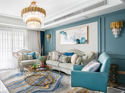 沈阳幸福孔雀城200平装修效果图