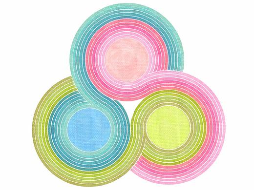 三个圈圈（个人主页-ZMjQyNDA5NjQ=） - 图案 - 站酷设计师狂狂KM原创素材 - 站酷ZCOOL