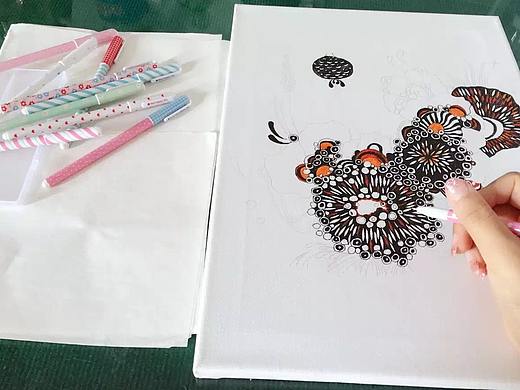 手绘作品